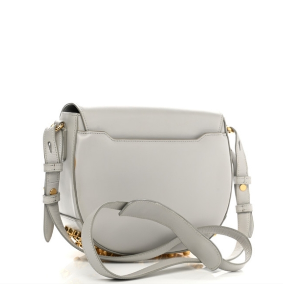 🌸ALEXANDER WANG Calfskin Small Lia Sling Crossbody Pale Gold Hardware - Picture 5 of 12